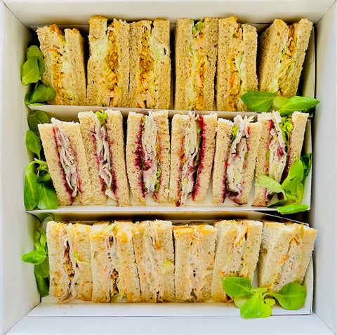 Premium Sandwiches 18 pcs -whole grain bread
