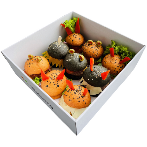 Halloween Vege Burgers
