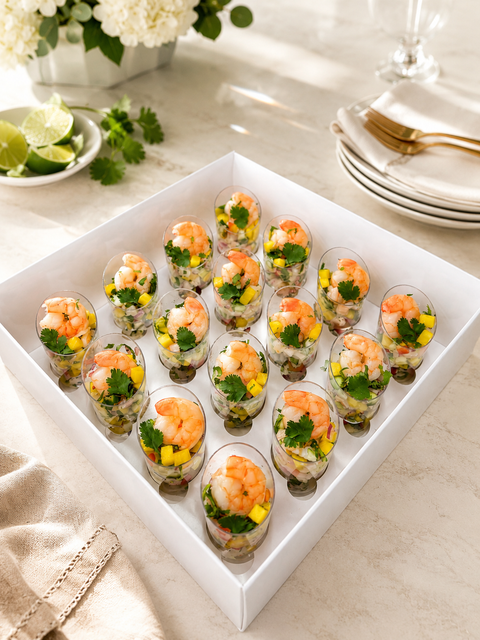 Tropical Shrimp Mango Ceviche 9/16 cups