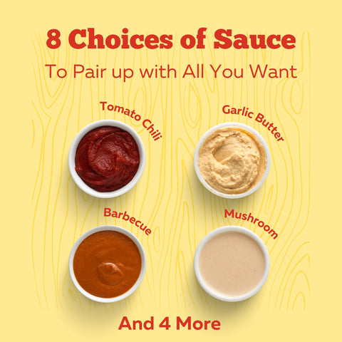 Homemade sauces - more options