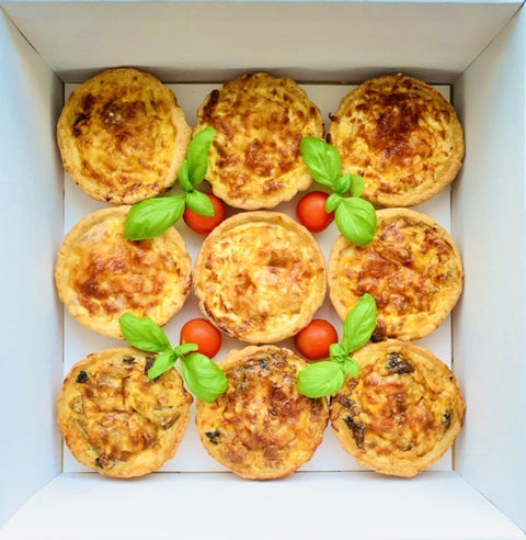 French mini-quiche - gluten-free