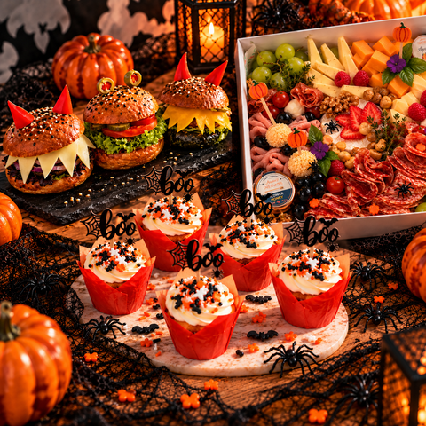 Halloween Bruschettas