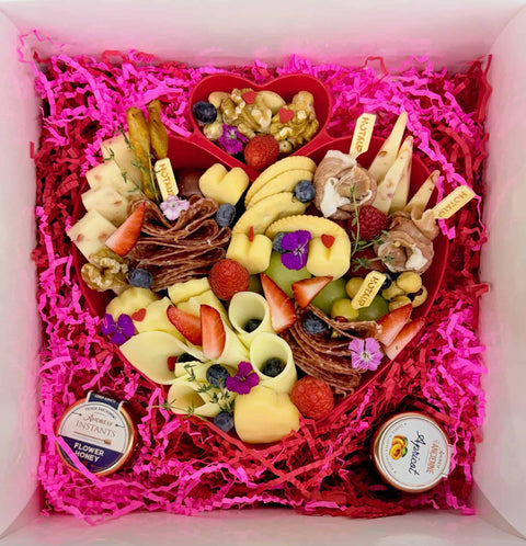 Valentine's charcuterie box