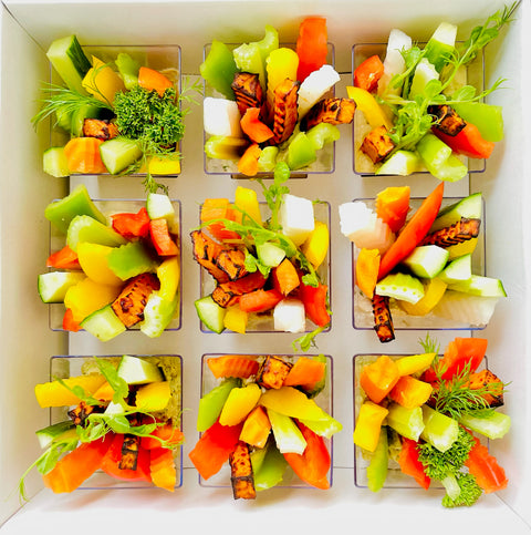 Vegetable crudités by HotUp