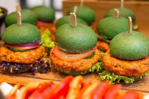 Vegetarian mini-burger by HotUp